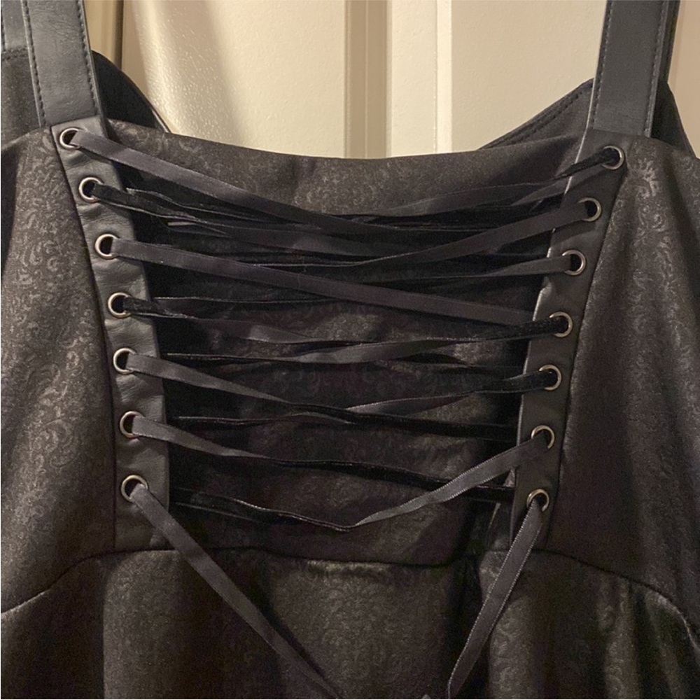 Torrid faux leather bustier corset back dress - Picture 12 of 12
